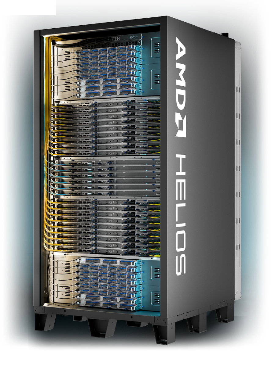 AMD Helios 랙 스케일 AI 시스템